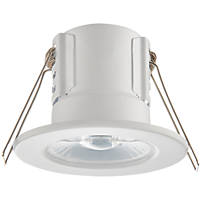 LAP CosmosEco Fixed  Fire Rated LED Downlight Matt White 5.5W 500lm