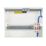 Contactum Defender 1.0 14-Module 12-Way Part-Populated  Main Switch Consumer Unit