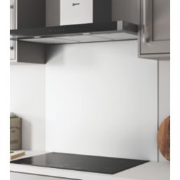 Wilsonart  Glacier White/Neptune Blue Wide Hob Splashback 900mm x 800mm x 4mm