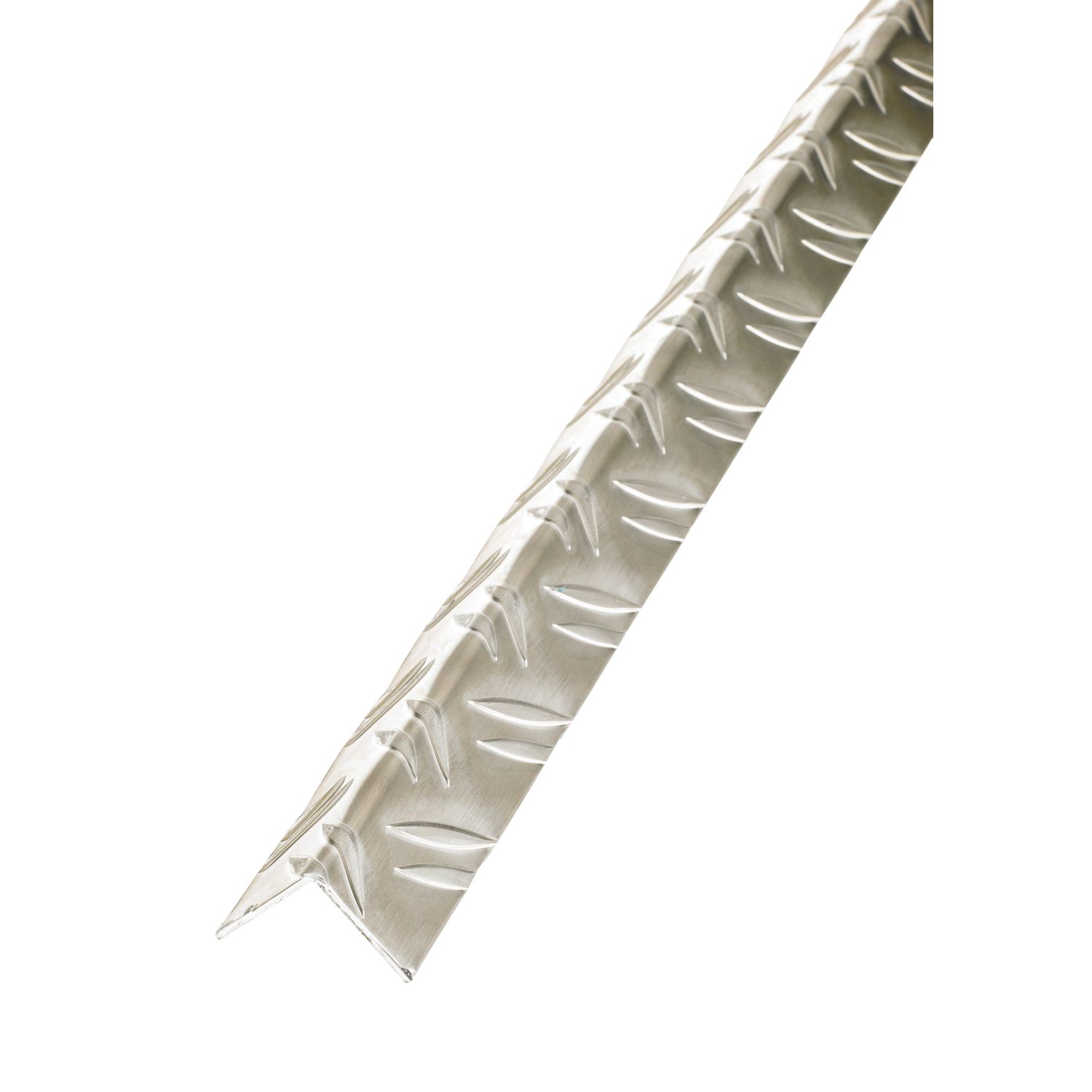 Rothley Checkerplate Aluminium Angle 1m x 24mm x 24mm (166JP)