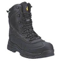 Amblers AS440 Metal Free  Safety Boots Black Size 4