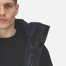 Regatta Defender III  3-in-1 Waterproof Jacket Navy/Black Small 44" Chest