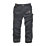 Scruffs Pro Flex Plus Work Trousers Black 32" W 30" L