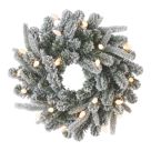 Octanis 500mm Indoor LED Pre Lit Artificial Christmas Wreath