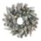Octanis 500mm Indoor LED Pre Lit Artificial Christmas Wreath
