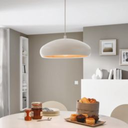 Eglo Mogano 1 Single Pendant Light White