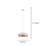 Eglo Mogano 1 Single Pendant Light White