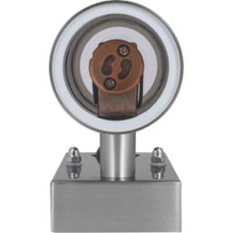 Luceco Azurar Outdoor Decorative External Wall Light With PIR & Photocell Sensor Stainless Steel