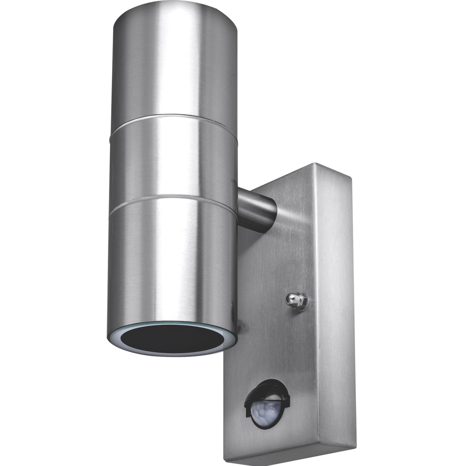 Luceco LEXDSSUDPIR-03 Outdoor Decorative External Wall Light With PIR & Photocell Sensor Stainless Steel (166PV)