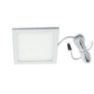 VEW Slim Square LED Cabinet Lights White 3W 150lm 3 Pack
