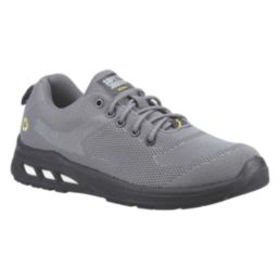Safety Jogger Ecofitz S1P Size 10  Grey   Steel Toe Cap Safety Trainers