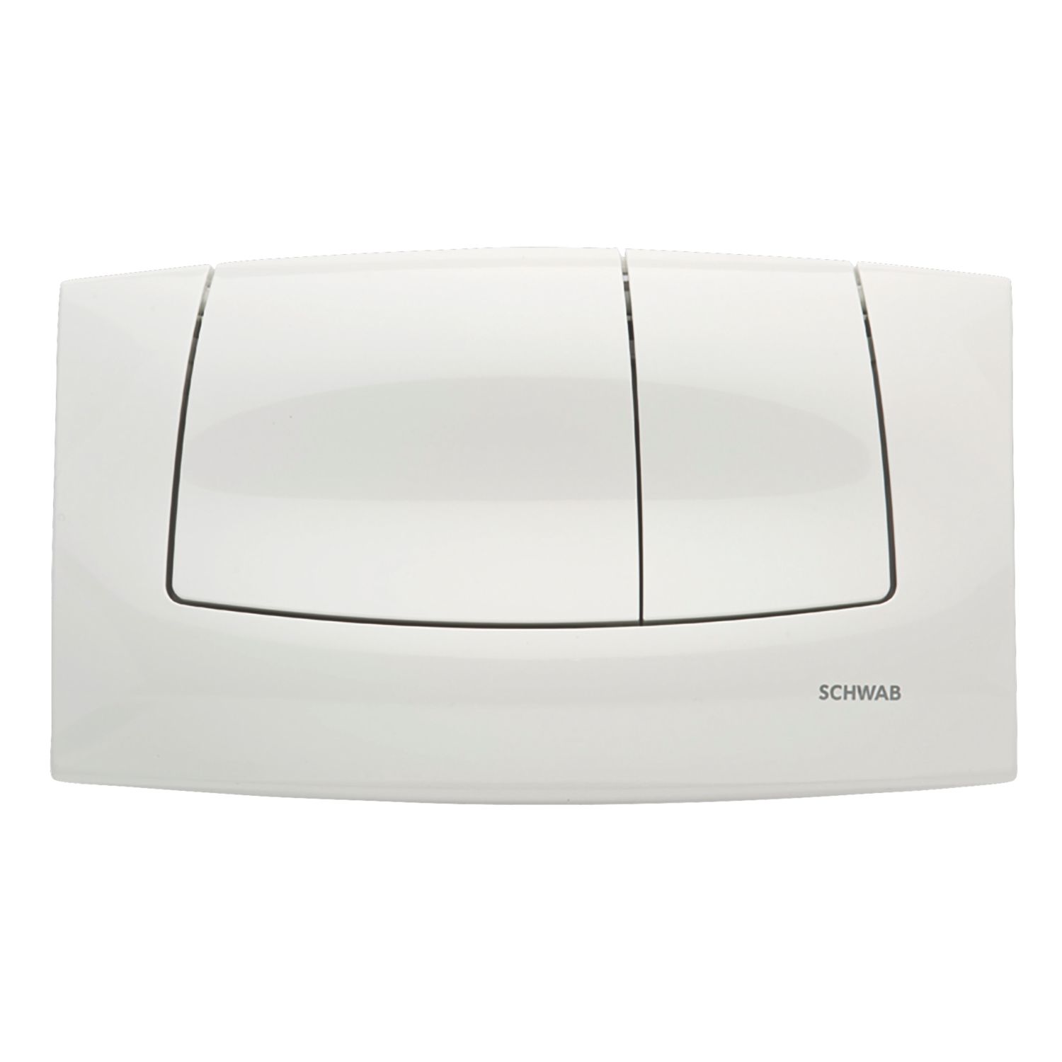 Fluidmaster Schwab Onda 227693 Dual-Flush Flushing Plate White (1677X)
