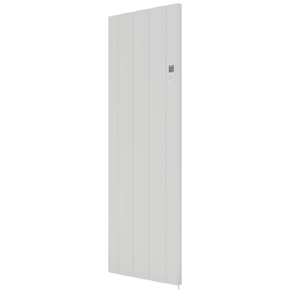 Azur Stratos 1500W Electric Radiator 1600mm x 500mm White 5118BTU ...