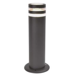 Lutec Focus 400mm Outdoor Bollard Light Dark Grey