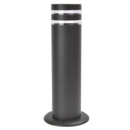 Lutec Focus 400mm Outdoor Bollard Light Dark Grey