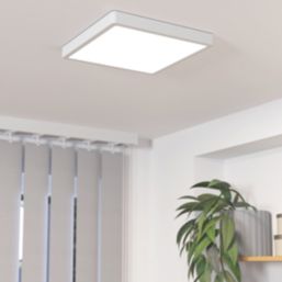 Eglo Fueva 6 LED Bathroom Ceiling Light White 13W 2100lm