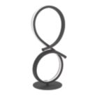 Eglo Serpins Mains LED Table Lamp Black 11.4W 1400lm