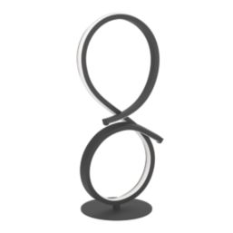 Eglo Serpins Mains LED Table Lamp Black 11.4W 1400lm