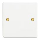 Varilight  1-Gang Blanking Plate Chalk White