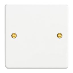 Varilight  1-Gang Blanking Plate Chalk White
