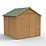 Forest  7' x 7' (Nominal) Apex Shiplap T&G Timber Shed with Base