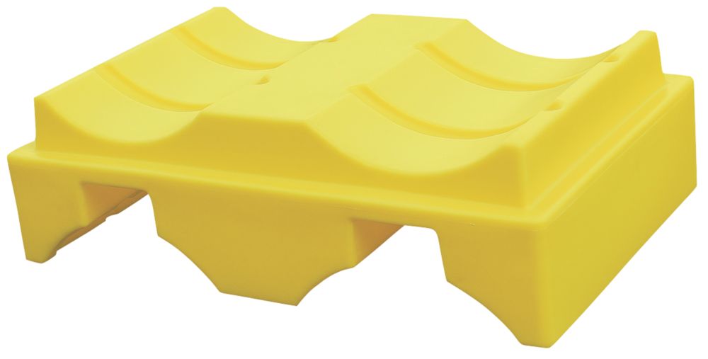 Yellow Dispensing Bund Cradle 205Ltr Drums