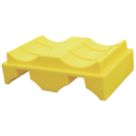 Essentials  Yellow Dispensing Bund Cradle 205Ltr Drums