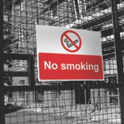 Essentials "No Smoking" Sign 450mm x 600mm