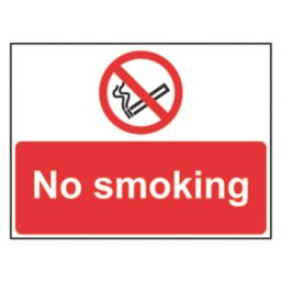 Essentials "No Smoking" Sign 450mm x 600mm