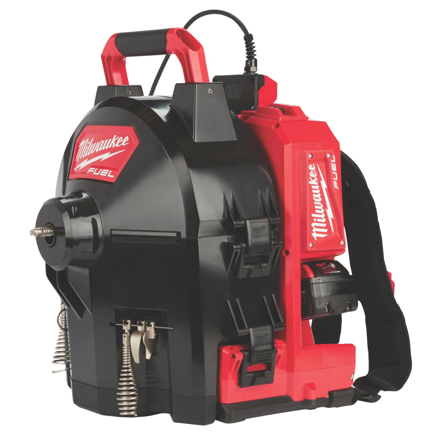 Milwaukee M18 FFSDC10-0 FUEL 18V Li-Ion RedLithium 15m Brushless Cordless Freestanding Drain Cleaner - Bare (167HR)