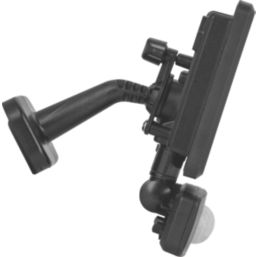 Luceco Essence Outdoor LED Floodlight with Ball Joint With PIR Sensor Black 10W 1050lm