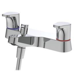 Ideal Standard Cerabase Chrome 81mm Deck Mounted Dual Control Manual Shower Mixer Tap