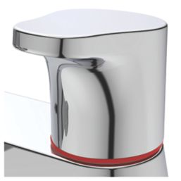 Ideal Standard Cerabase Chrome 81mm Deck Mounted Dual Control Manual Shower Mixer Tap