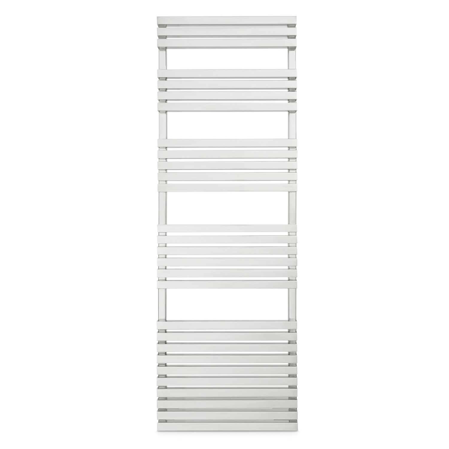 Time Atilla 1480mm x 500mm 4112BTU Silver Vertical Designer Radiator (167KL)