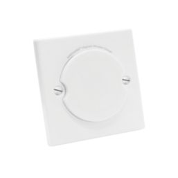MagCharge Charging Socket 1-Gang 13A White with White Inserts