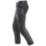 Snickers 6241 Stretch Trousers Grey/Black 35" W 30" L