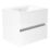 Newland  Double Drawer Wall-Mounted Vanity Unit with Basin Gloss White 600mm x 450mm x 540mm