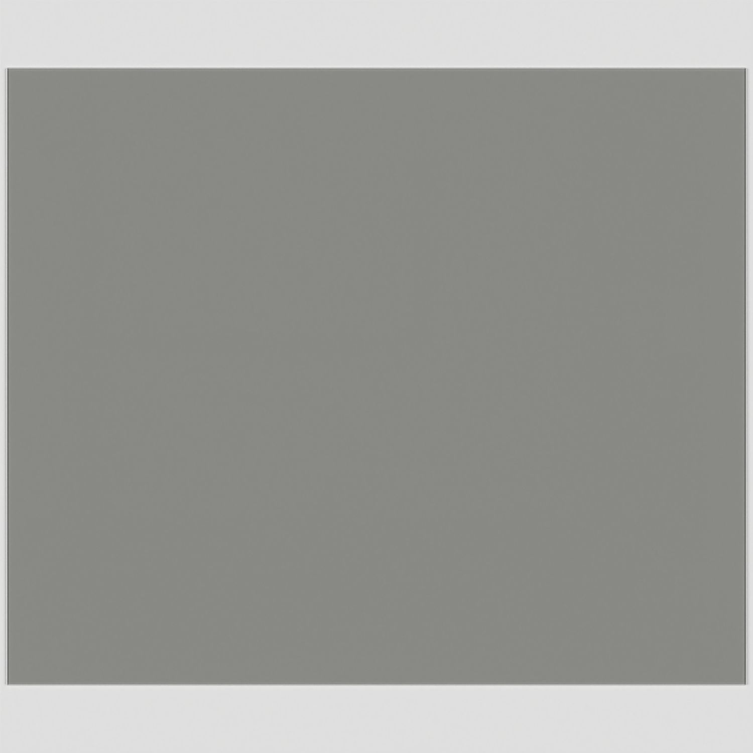 Splashback Matt Grey Self-Adhesive Glass Kitchen Splashback 900mm x 750mm x 6mm (167RX)