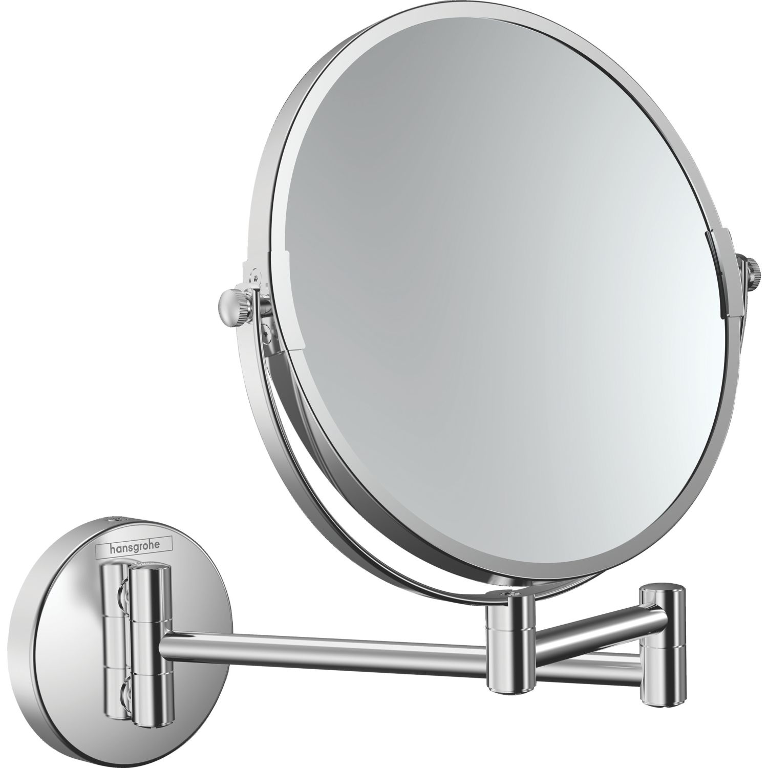 Hansgrohe Logis Shaving Mirror Chrome 257mm x 343mm x 255mm (167VG)