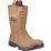 Dunlop Purofort RigPRO Size 10.5  Brown Steel Toe Cap Safety Wellies