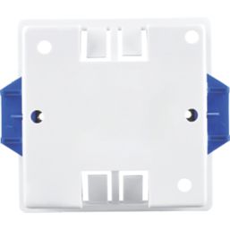 British General  1-Gang Dry Lining  Square Box 35mm