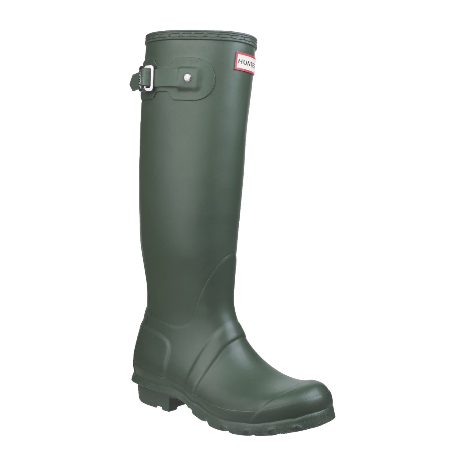 Hunter Original Tall Size 3 Womens Green Non Safety Wellies (167XW)