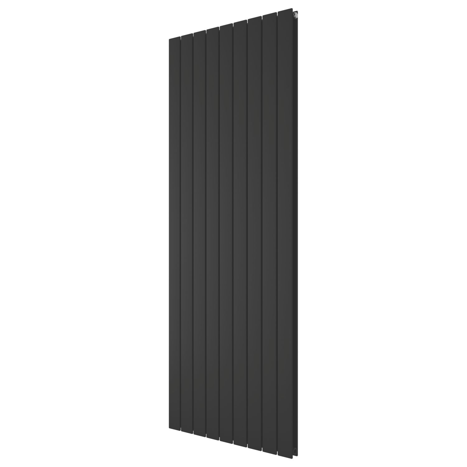 Ximax Oceanus Duplex 1800mm x 670mm 6038BTU Black Vertical Designer Radiator (167YE)