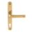 Smith & Locke  Door Handles Pair Polished Brass