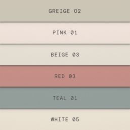 LickPro Favourites Peel & Stick Paint Samples 6 Pack