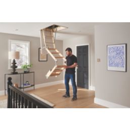 Werner Stowaway Complete Timber 2.84m Loft Ladder Kit