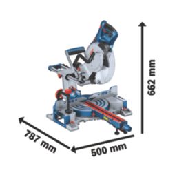 Bosch GCM 305-254 D Professional  254mm  Electric Double-Bevel Sliding Corded Mitre Saw 230V