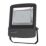 Brackenheath Rex Outdoor LED Industrial Floodlight With Photocell Black 150W 13,500lm