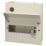 Wylex  10-Module 8-Way Part-Populated  RCD Incomer Consumer Unit