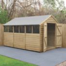 Forest  8' x 12' (Nominal) Apex Overlap Timber Shed